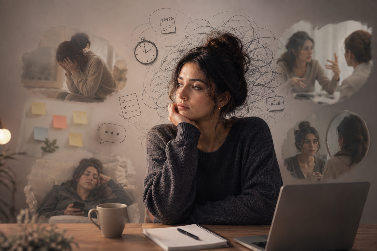 دختری درگیر بیش‌فعالی